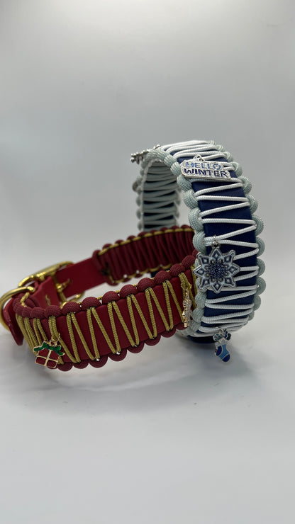 Cobra Knot Halsband Christmas Edition