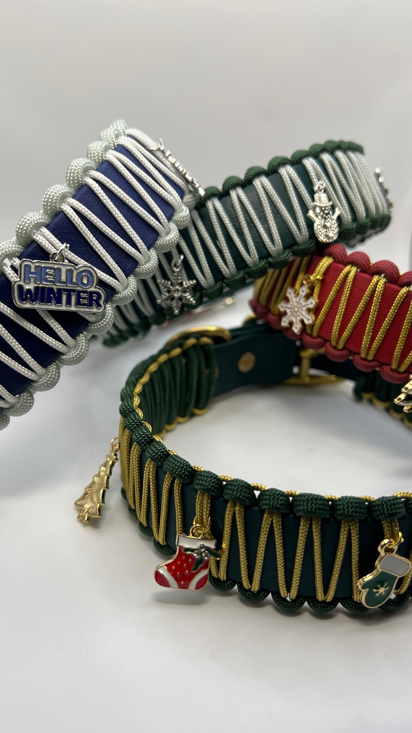 Cobra Knot Halsband Christmas Edition